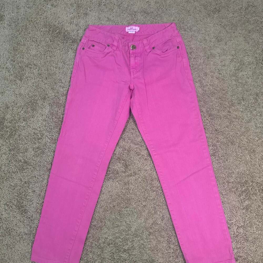 Vineyard vines pink cotton